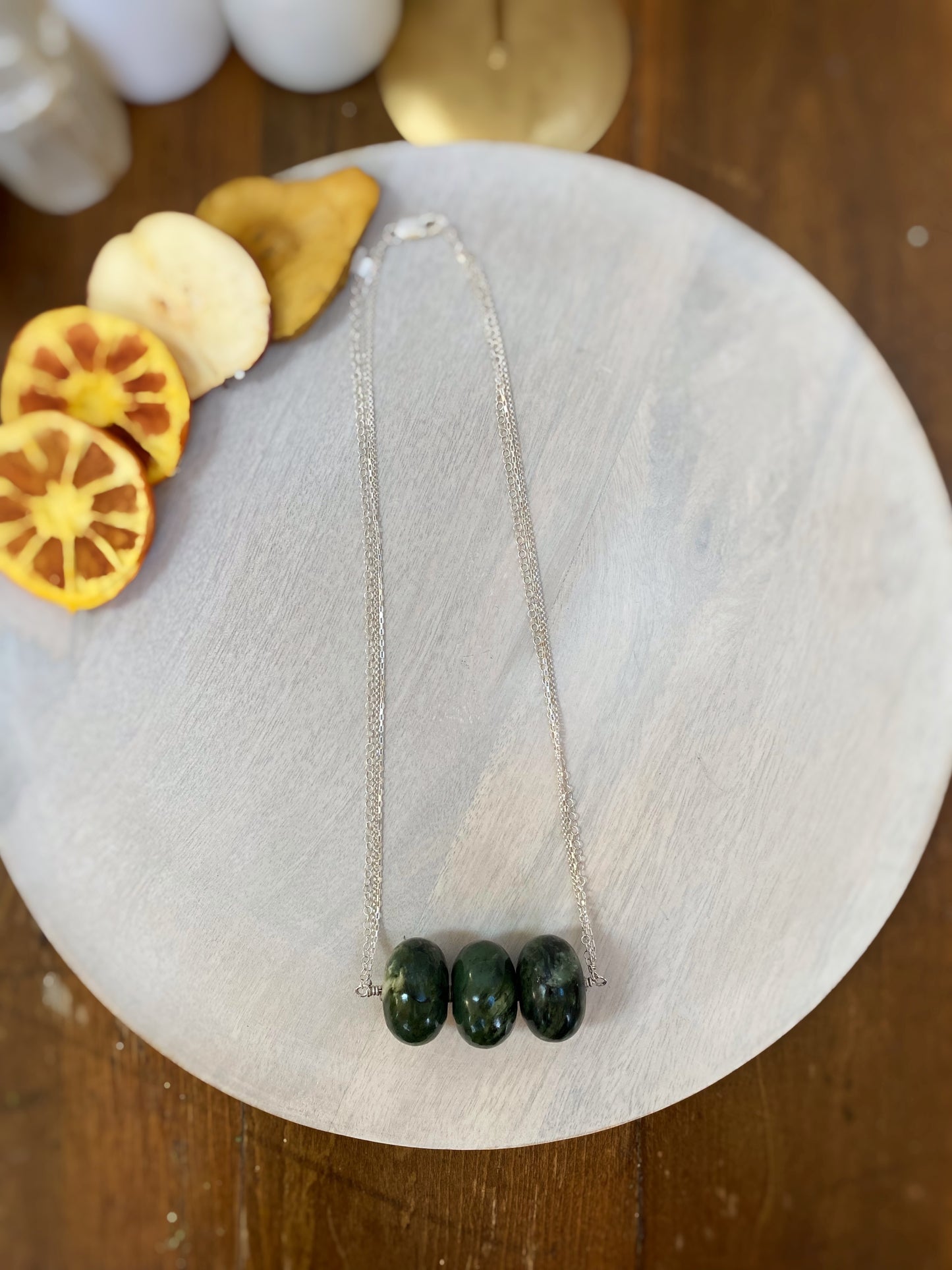 XL Jade Multi Chain Necklace