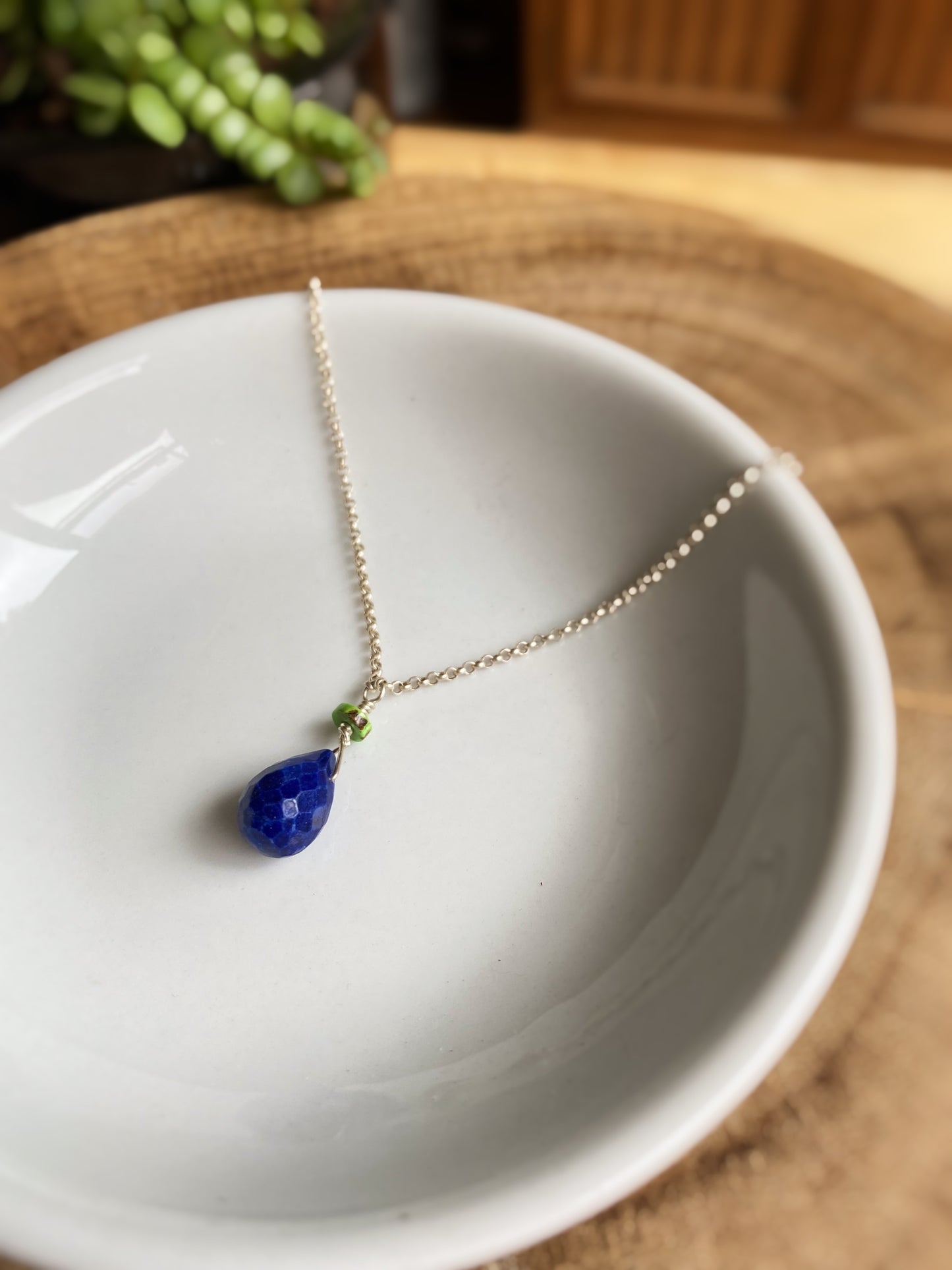 Lapis & Gaspeite Necklace