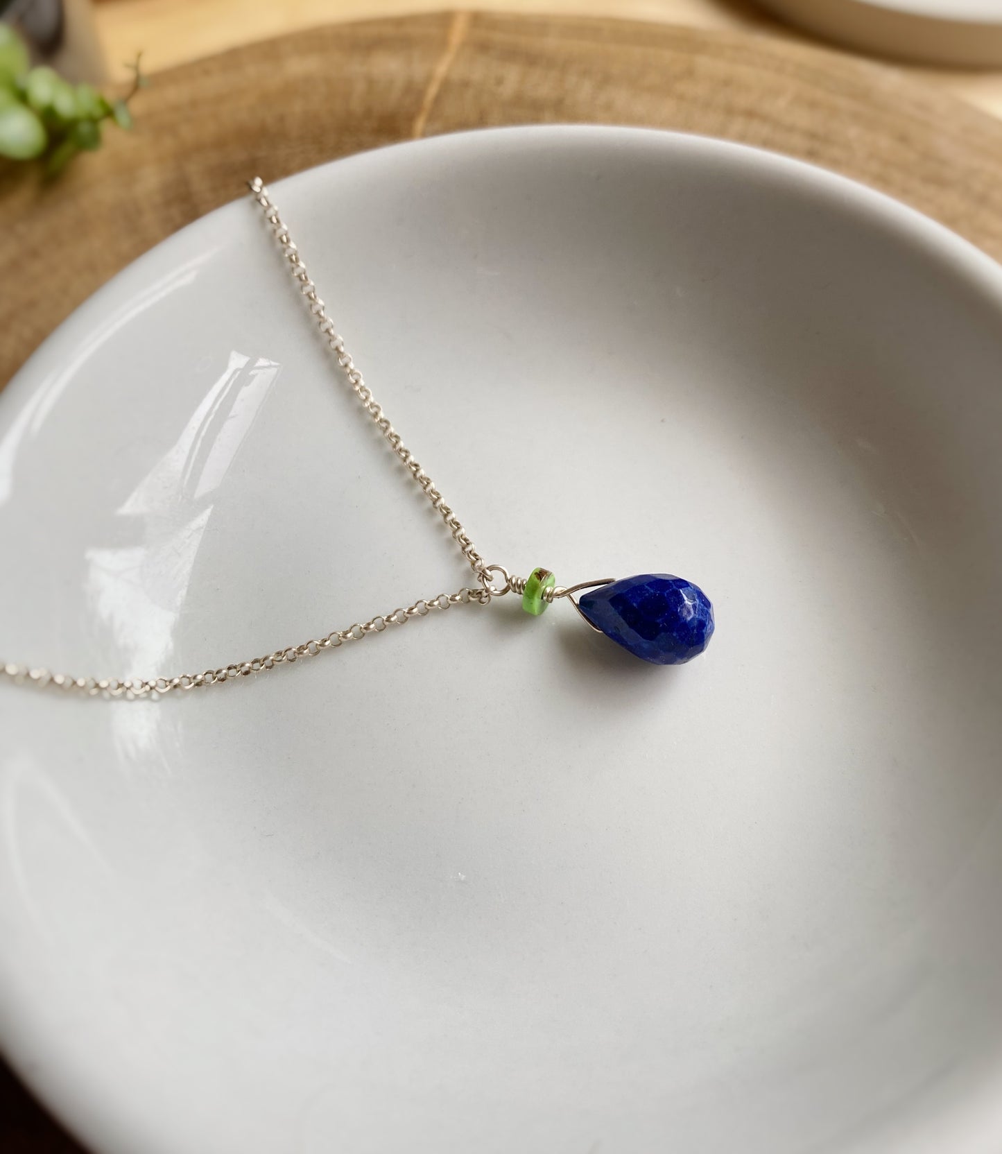 Lapis & Gaspeite Necklace