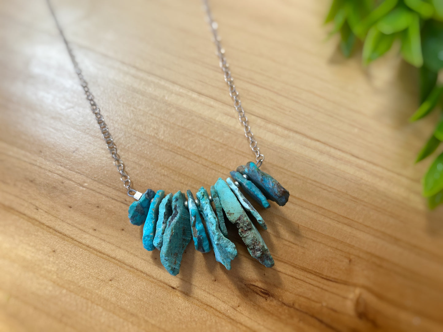 Raw Turquoise Necklace