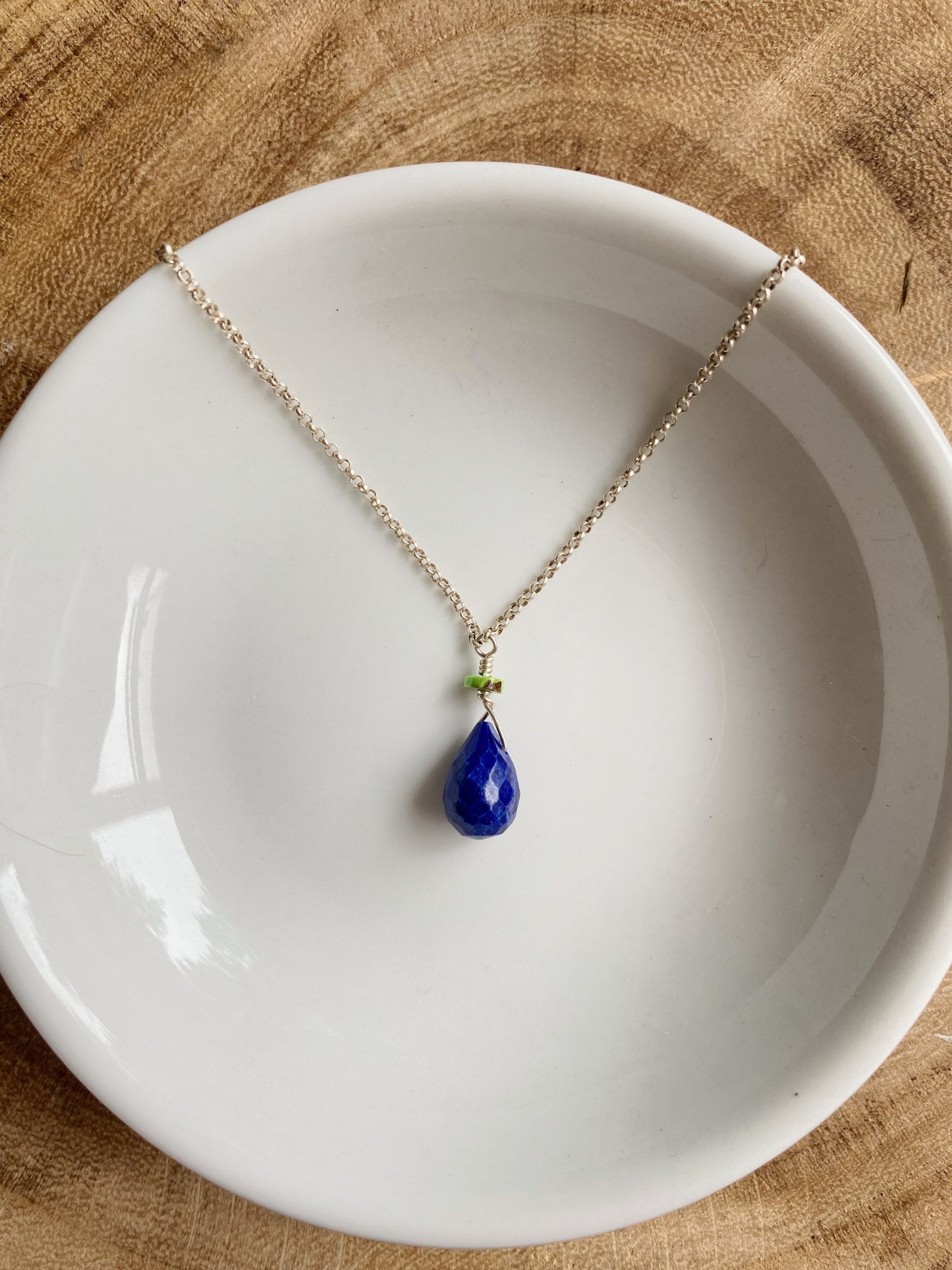 Lapis & Gaspeite Necklace