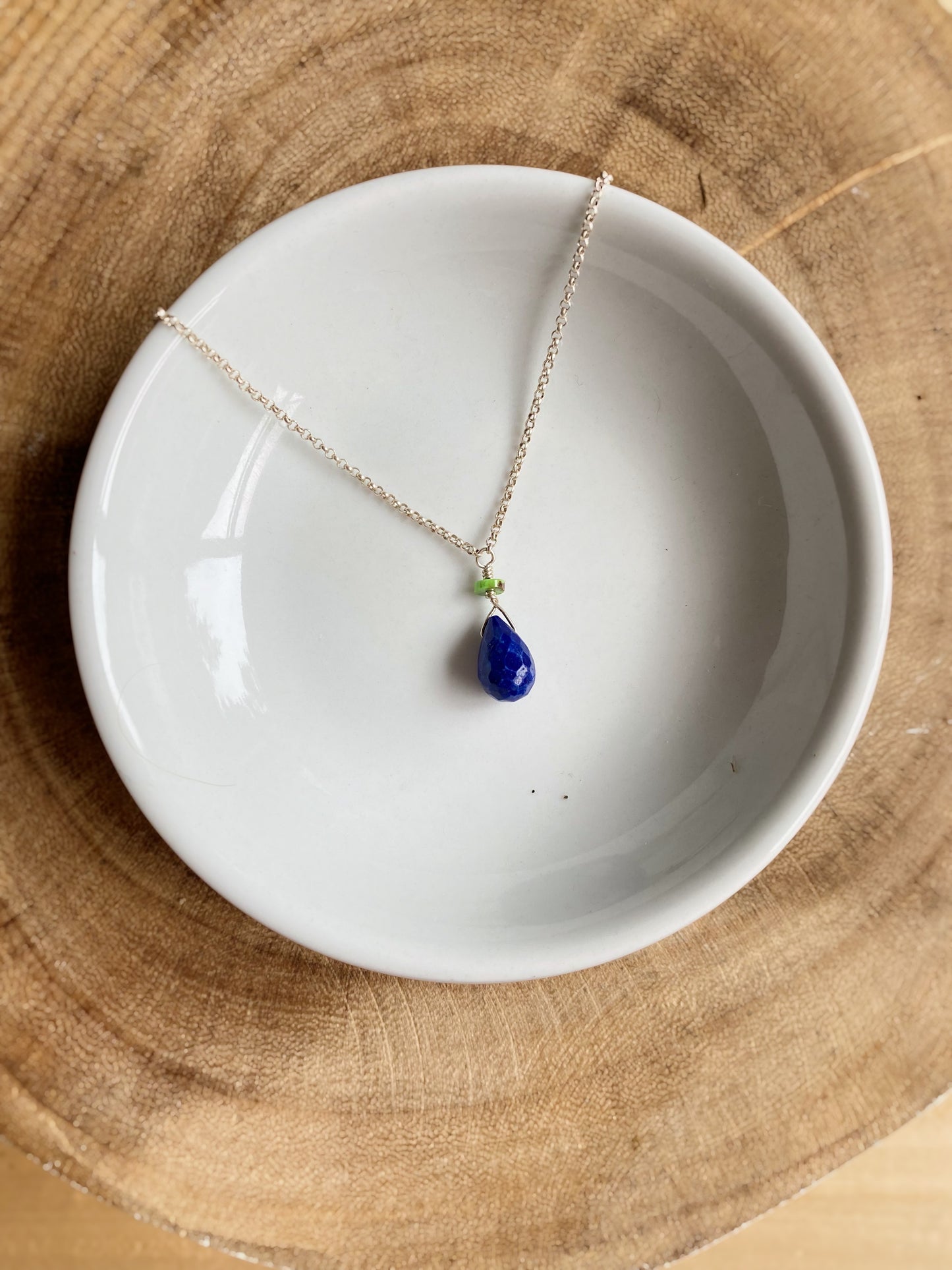 Lapis & Gaspeite Necklace