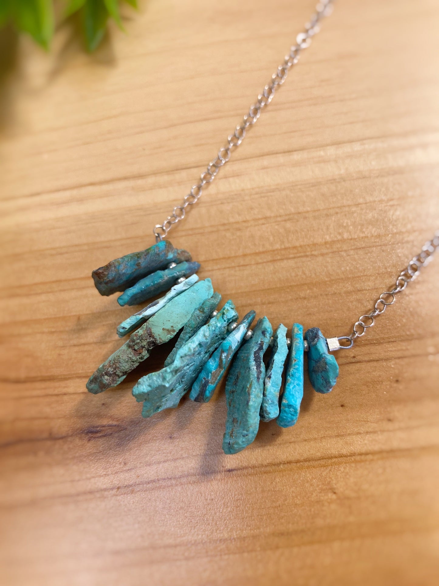 Raw Turquoise Necklace