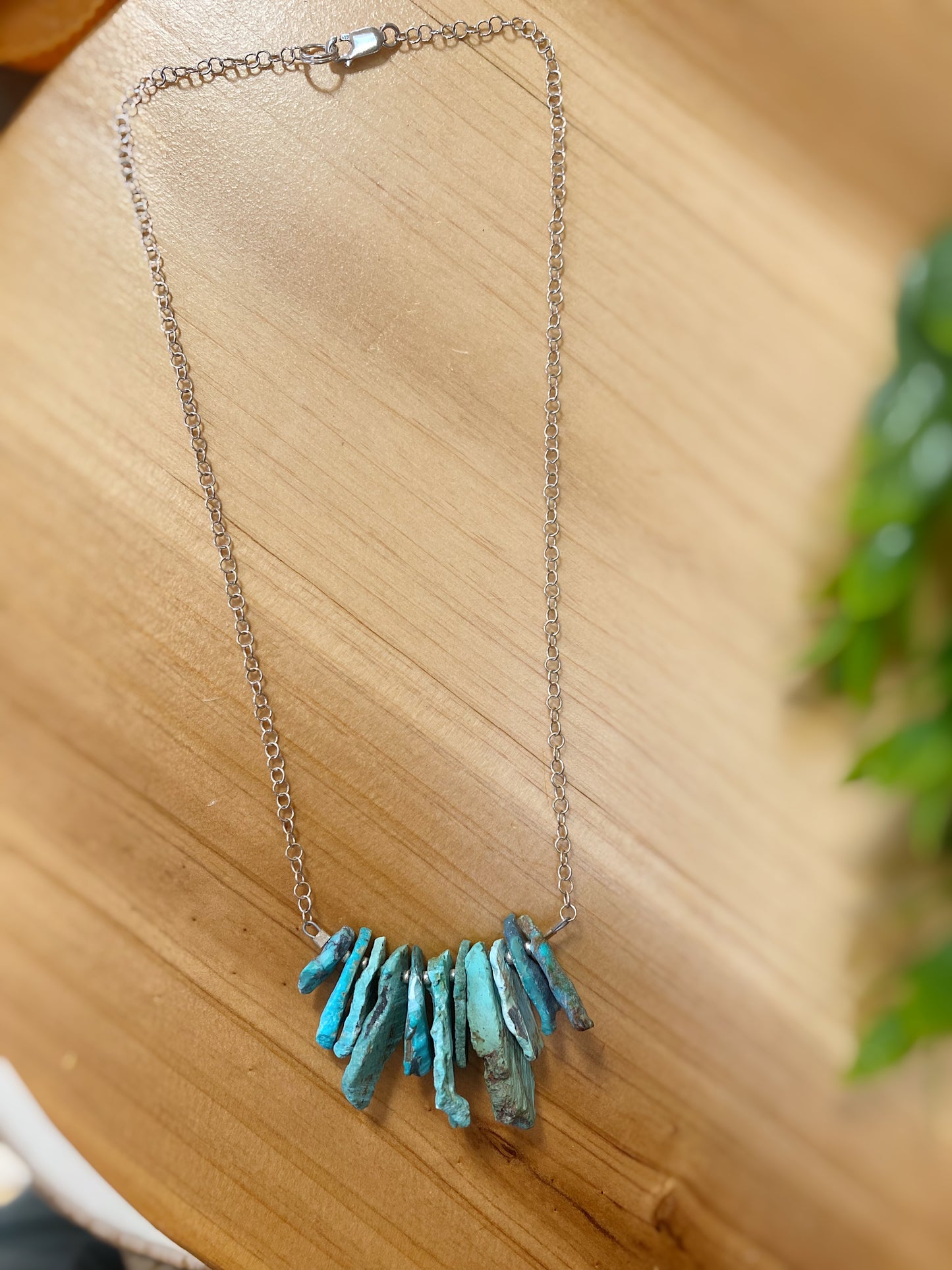 Raw Turquoise Necklace