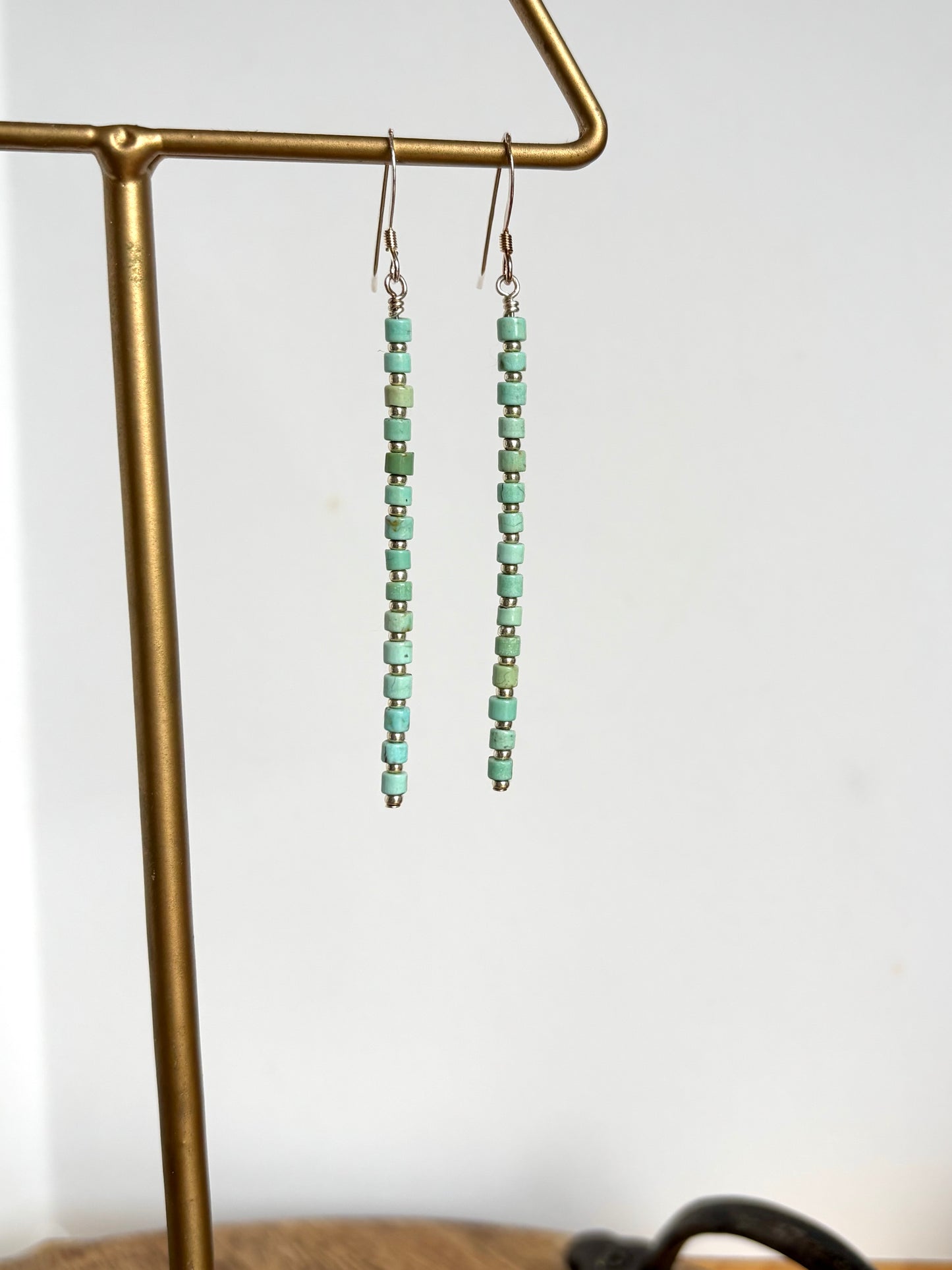 Turquoise Stick Earrings