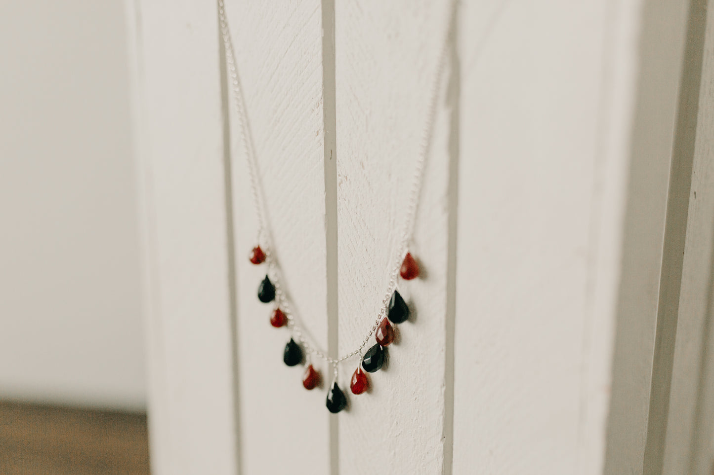 Ruby & Black Onyx Necklace