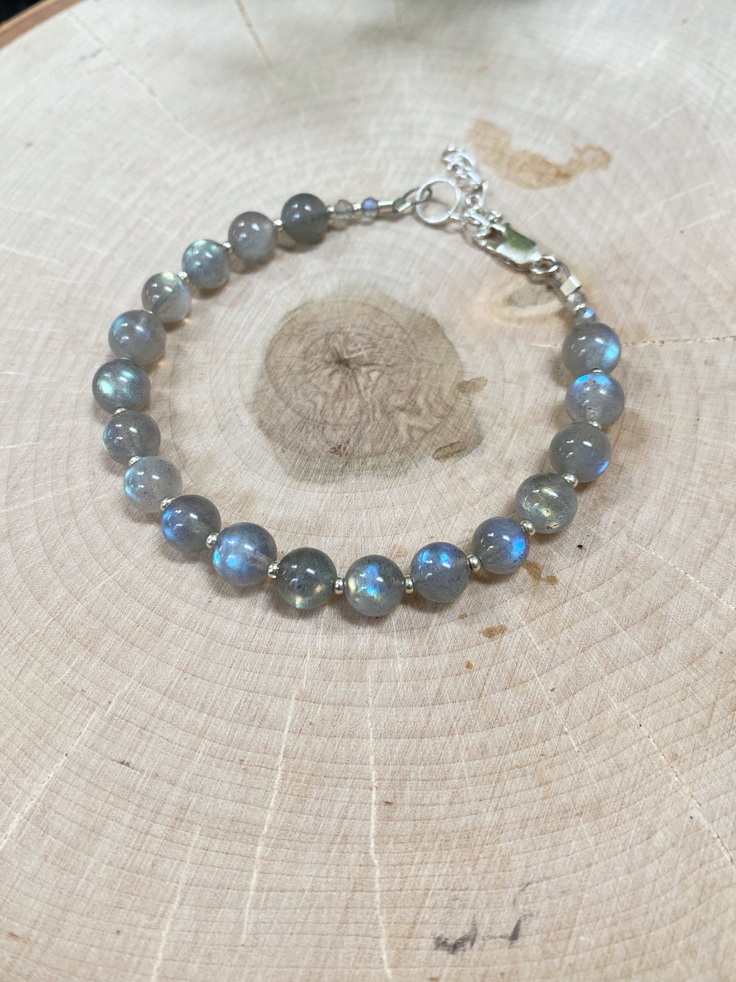 Labradorite Bracelet w/ Extender