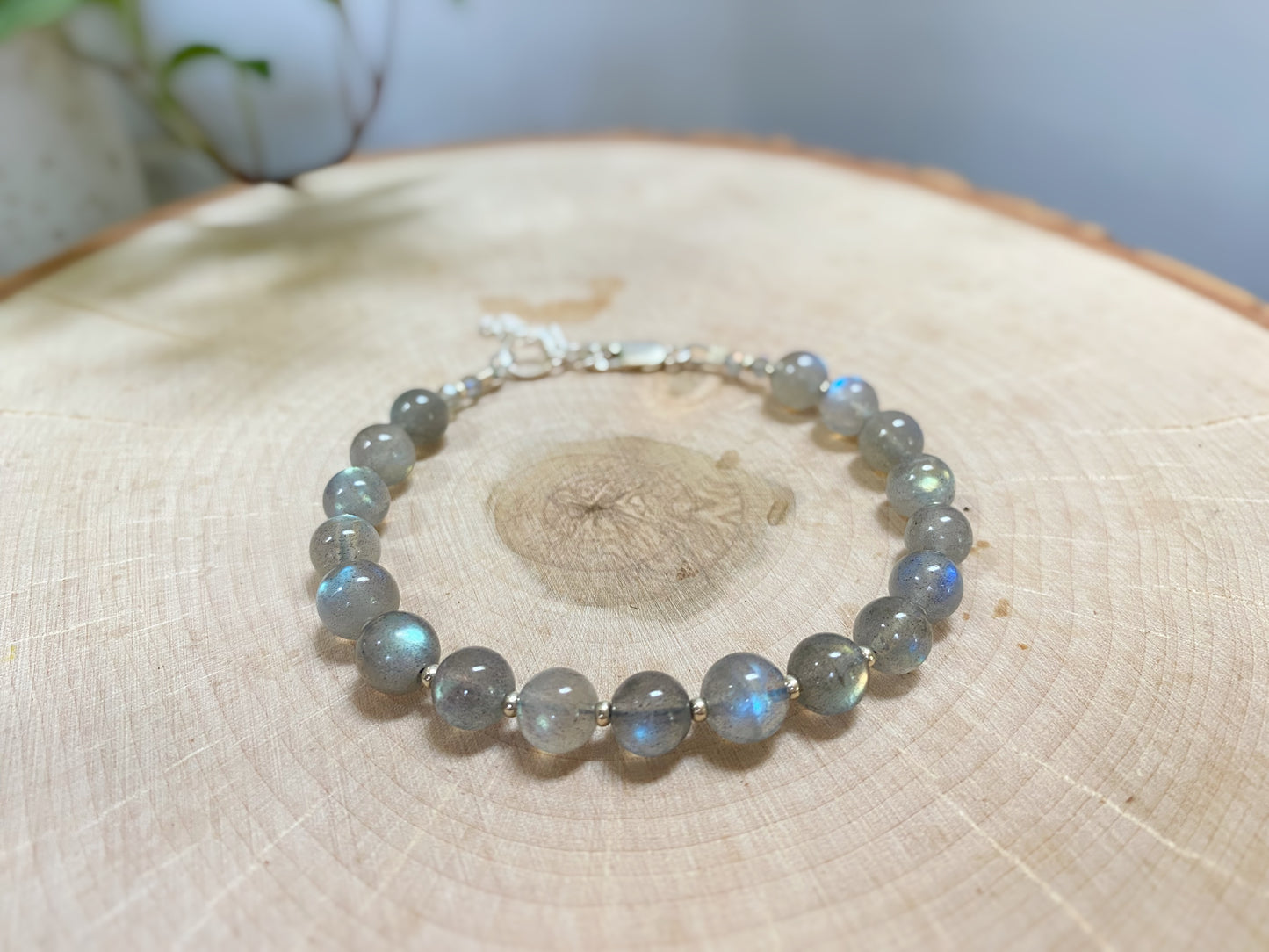 Labradorite Bracelet w/ Extender